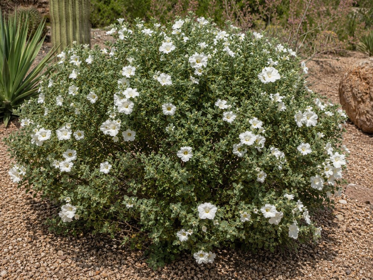 Littleleaf Cordia (Cordia parvifolia) growing in Tucson