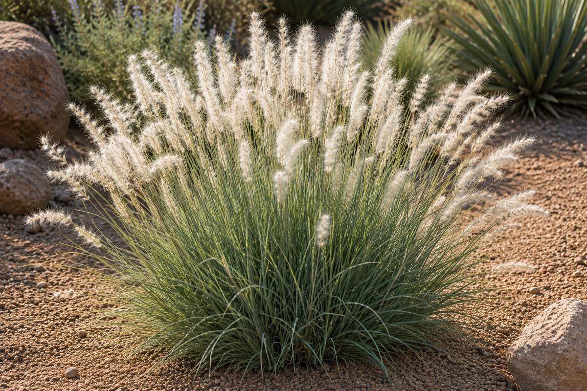 Arizona Cottontop (Digitaria californica) growing in Tucson